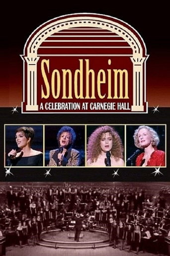 Póster de Sondheim: A Celebration at Carnegie Hall