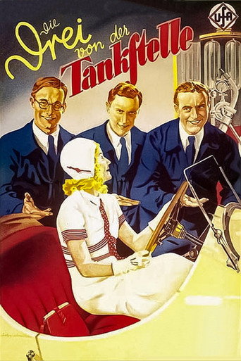 Póster de Die Drei von der Tankstelle