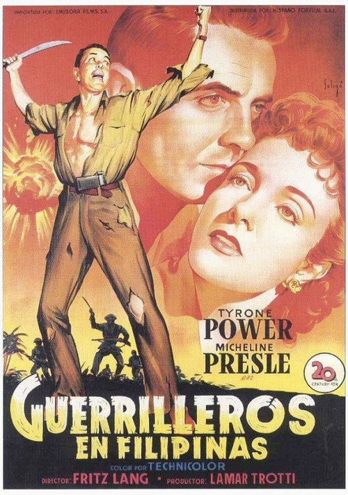 Póster de Guerrilleros en Filipinas