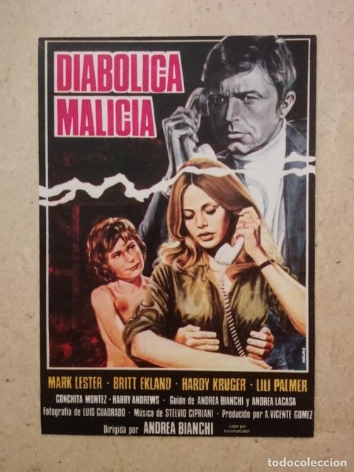 Póster de Diabólica malicia