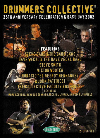 Póster de Drummers Collective 25th Anniversary Celebration