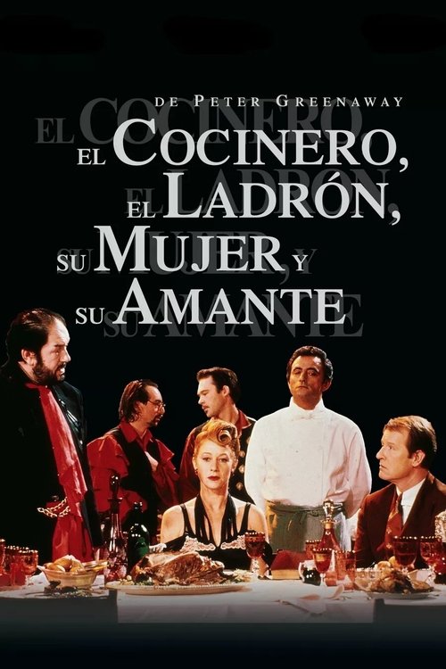 Póster de El cocinero, el ladrón, su mujer y su amante