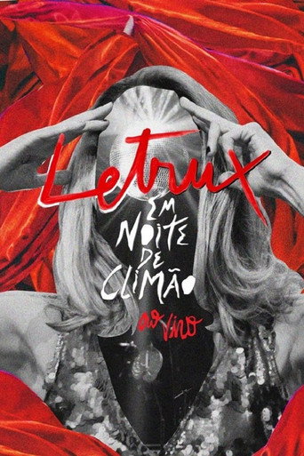 Póster de Letrux em Noite de Climão Ao Vivo