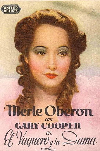 Póster de El vaquero y la dama