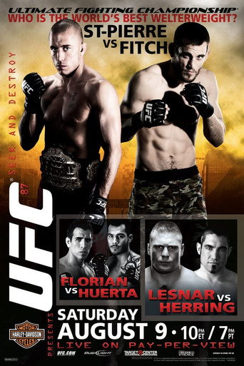 Póster de UFC 87: Seek and Destroy