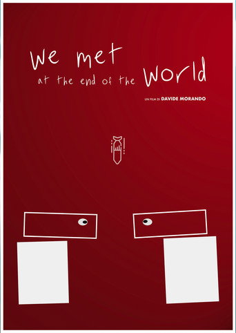 Póster de We met at the end of the world