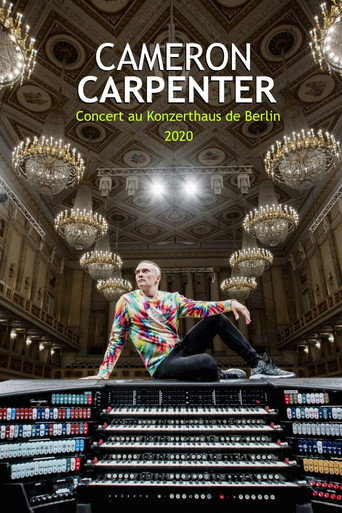 Póster de Cameron Carpenter au Konzerthaus de Berlin