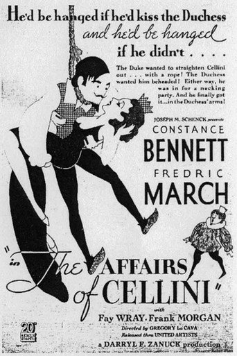 Póster de The Affairs of Cellini