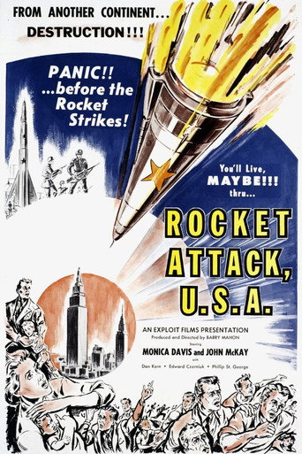 Póster de Rocket Attack U.S.A.