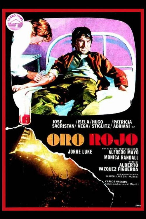 Póster de Oro rojo