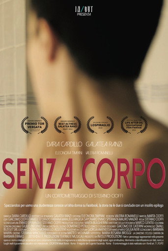 Póster de Senza corpo