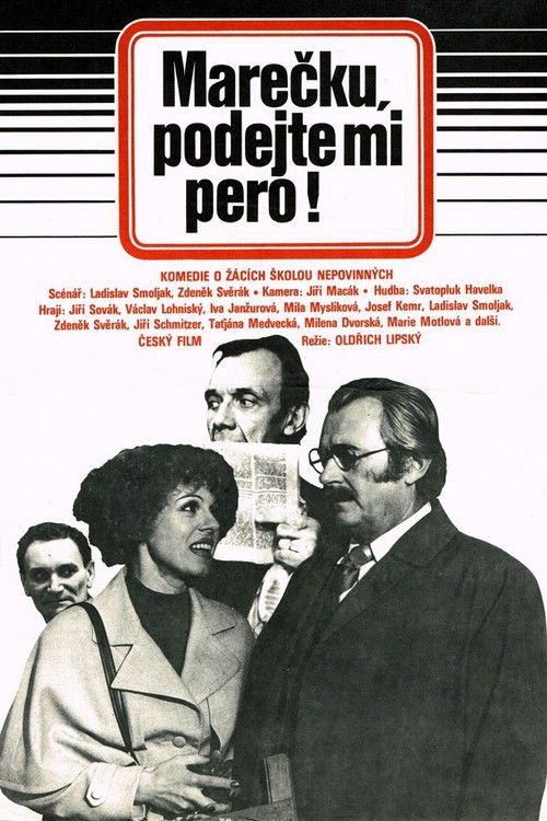 Póster de „Marečku, podejte mi pero!“