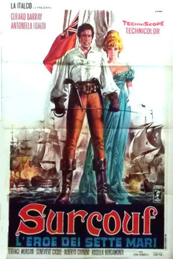 Póster de Surcouf, l'eroe dei sette mari