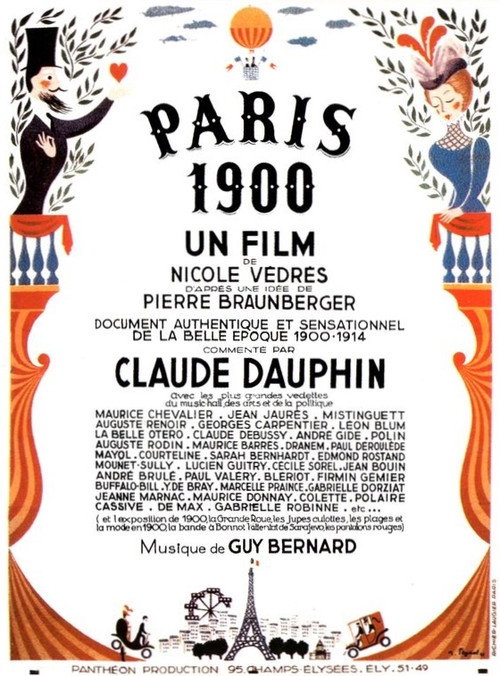 Póster de Paris 1900