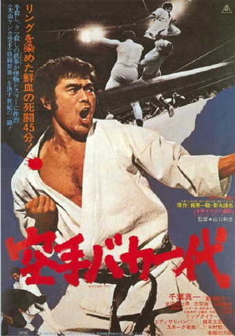 Póster de 空手バカ一代