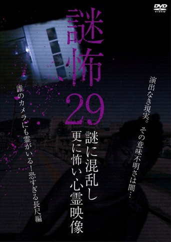 Póster de 謎怖 29 謎に混乱し更に怖い心霊映像
