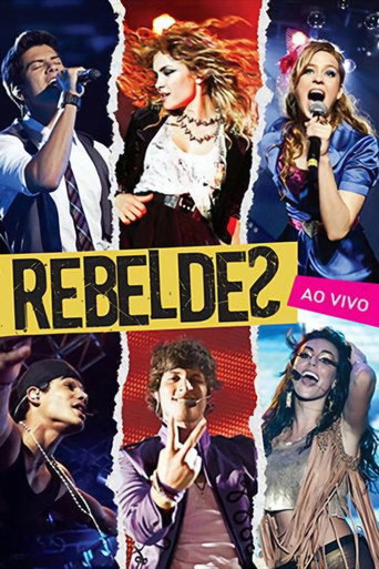 Póster de Rebeldes: Ao Vivo