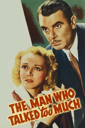 Póster de The Man Who Talked Too Much