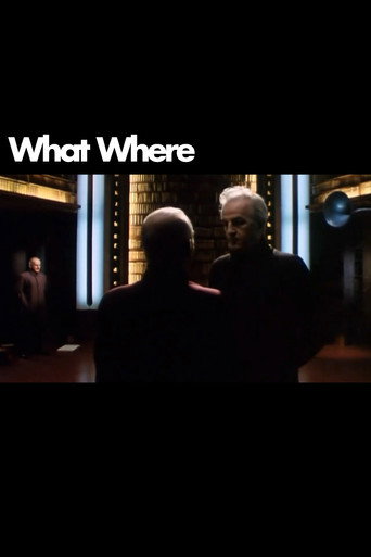 Póster de What Where