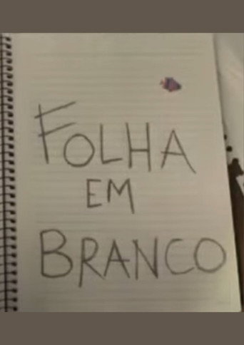 Póster de Folha em branco