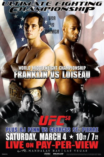 Póster de UFC 58: USA vs. Canada