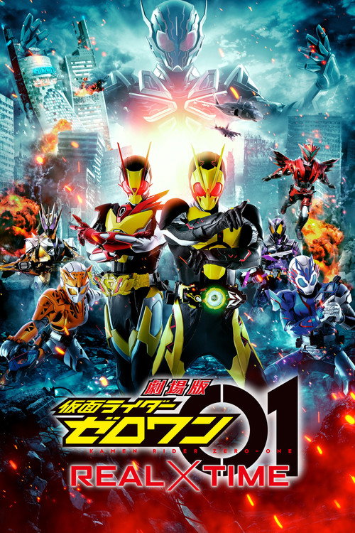 Póster de 劇場版 仮面ライダーゼロワン REAL×TIME