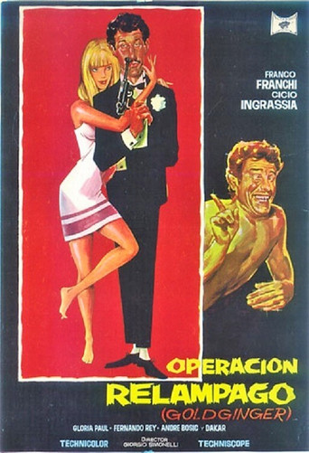 Póster de 2  mafiosi contro Goldginger