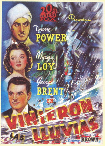 Póster de The Rains Came