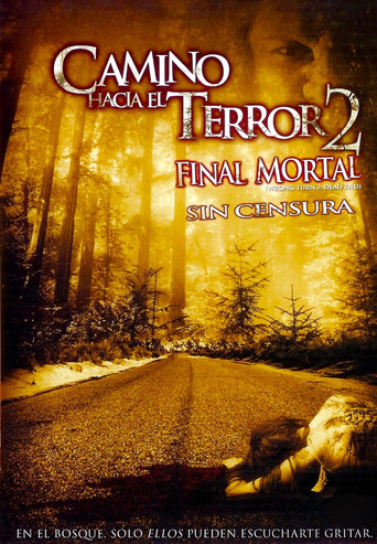 Póster de Camino Hacia el Terror 2: Final mortal
