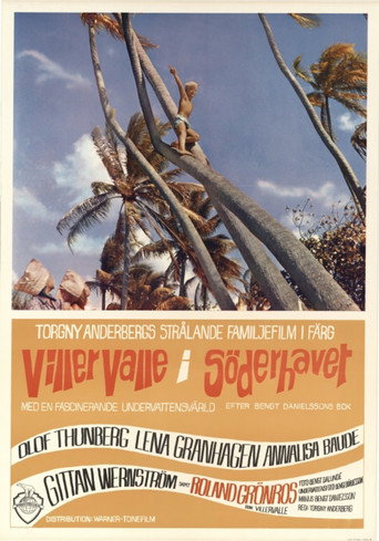 Póster de Villervalle i Söderhavet