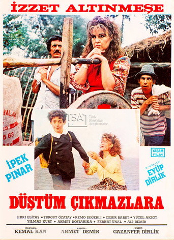 Póster de Düştüm Çıkmazlara