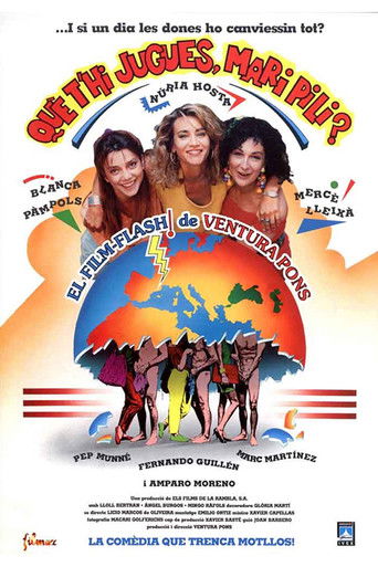Póster de Què t’hi jugues, Mari Pili?