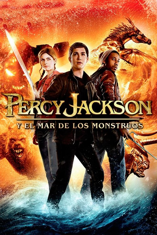 Póster de Percy Jackson y el mar de los monstruos