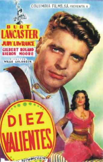Póster de Ten Tall Men