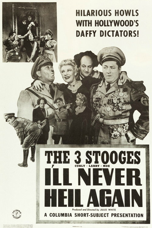 Póster de I'll Never Heil Again