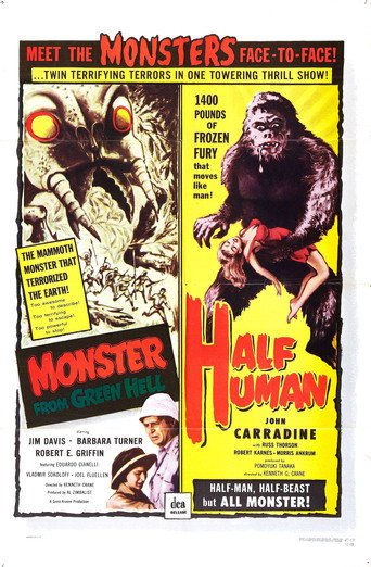 Póster de Half Human: The Story of the Abominable Snowman