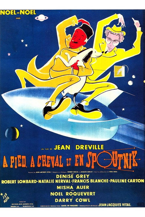 Póster de À pied, à cheval et en spoutnik