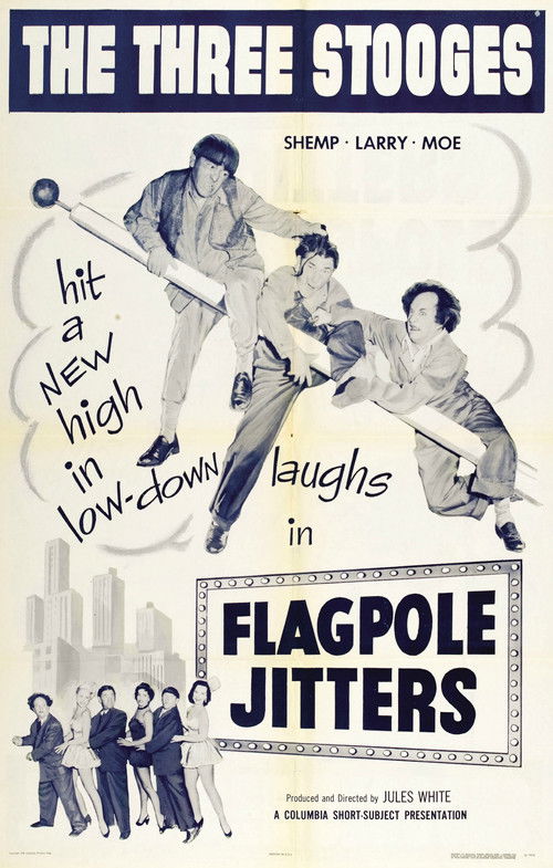Póster de Flagpole Jitters