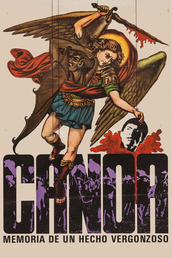 Póster de Canoa: memoria de un hecho vergonzoso