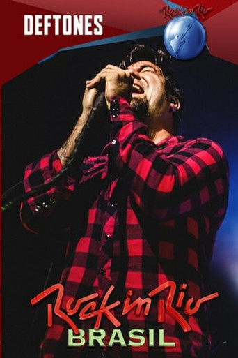 Póster de Deftones - Rock in Rio (2015) - Brasil