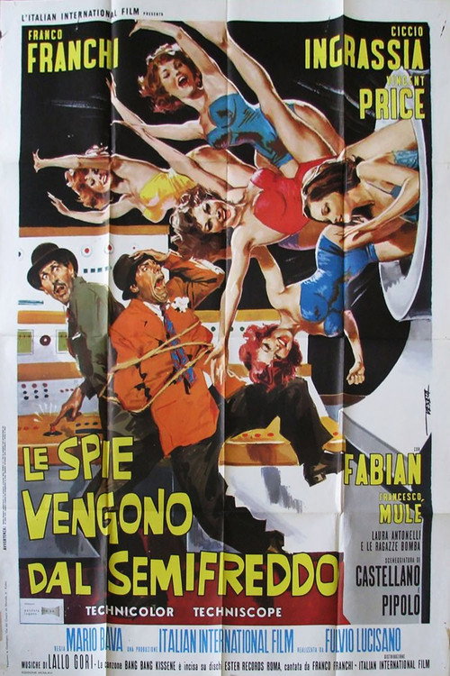 Póster de Le spie vengono dal semifreddo