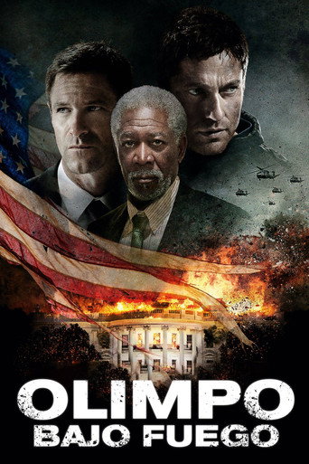 Póster de Olimpo Bajo Fuego