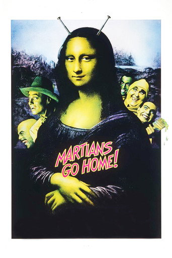 Póster de Martians Go Home
