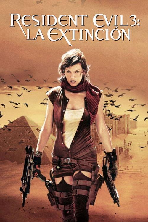 Póster de Resident Evil 3: La extinción