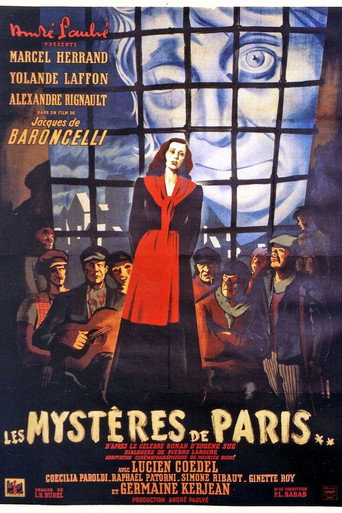 Póster de Les Mystères de Paris
