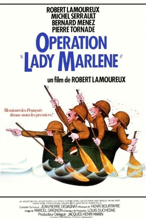 Póster de Opération Lady Marlène