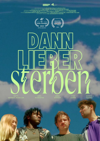 Póster de Dann lieber sterben