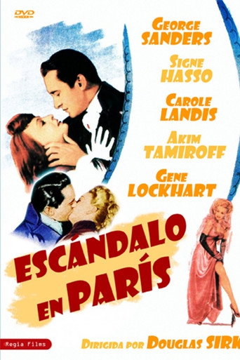 Póster de Vidocq, el Bribón de París