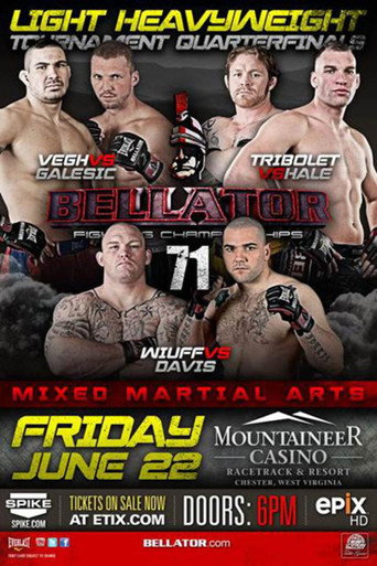 Póster de Bellator 71