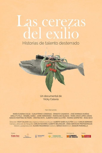 Póster de Las cerezas del exilio